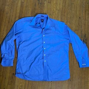 GAP Vibrant Blue Long Sleeve Shirt